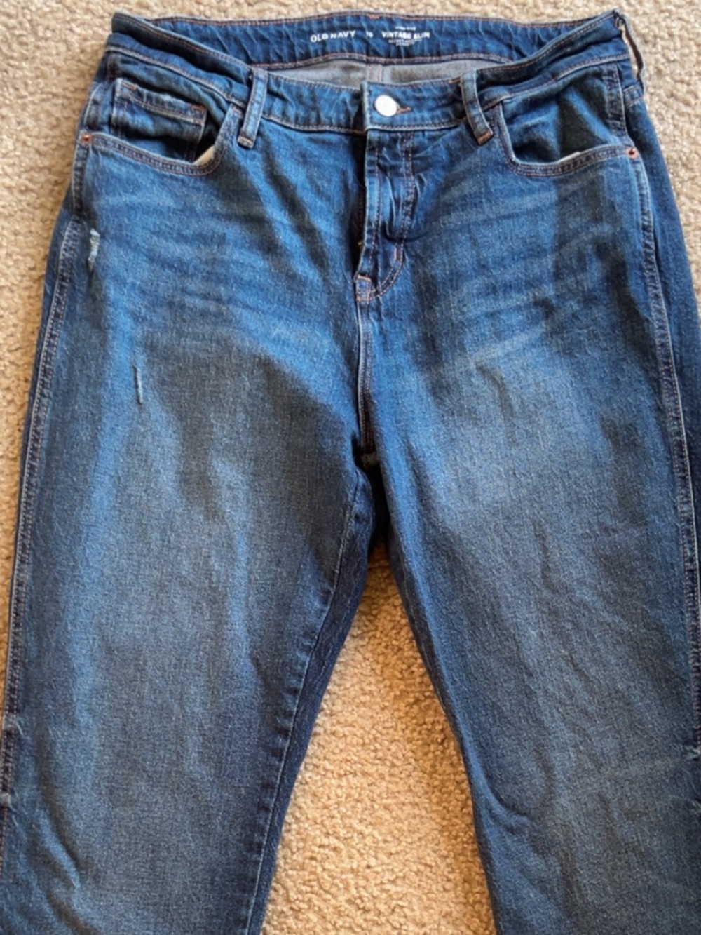 Old Navy Vintage Slim Dark Blue Jeans